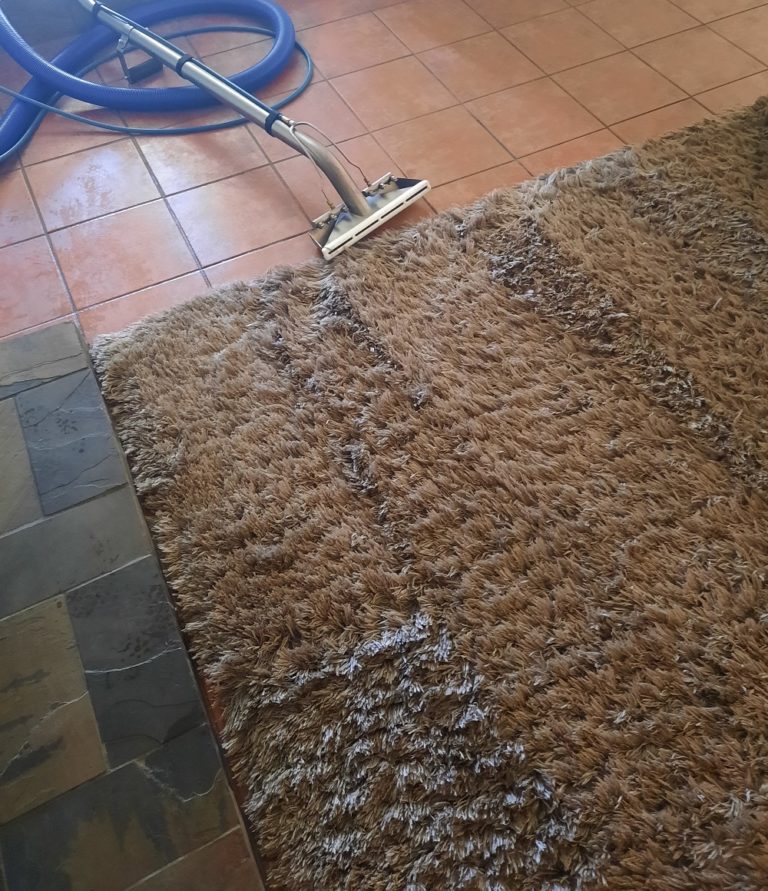 cleaned rug